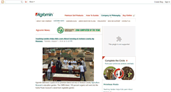 Desktop Screenshot of news.agromin.com