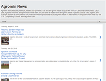 Tablet Screenshot of news.agromin.com